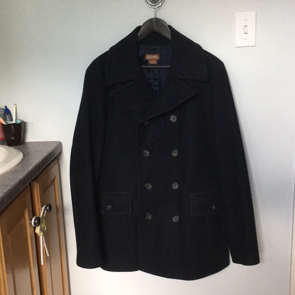 michael kors men's wool coat